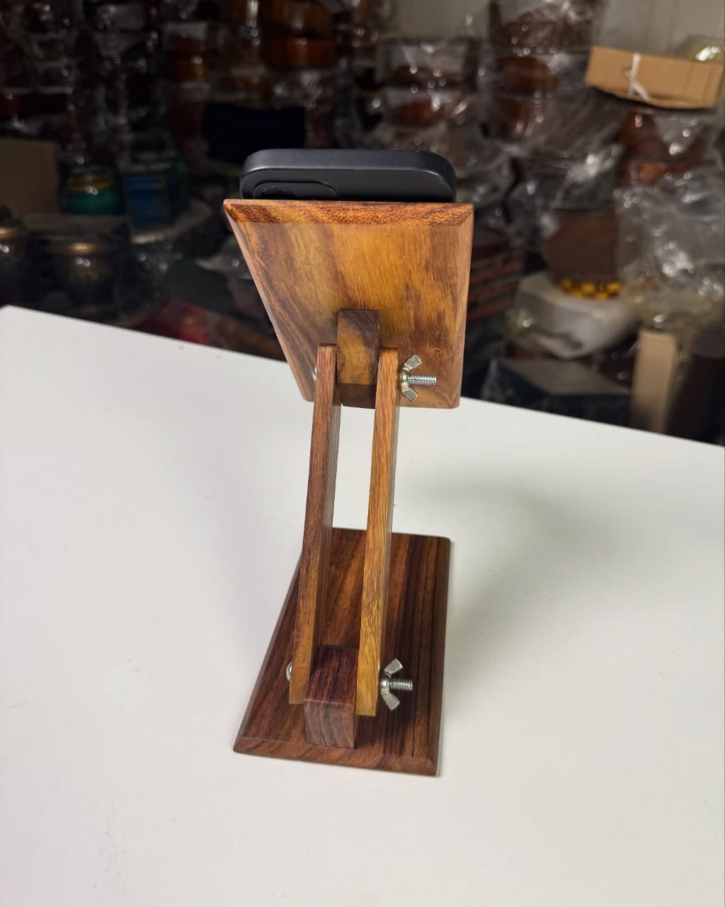 Wooden Mobile Stand